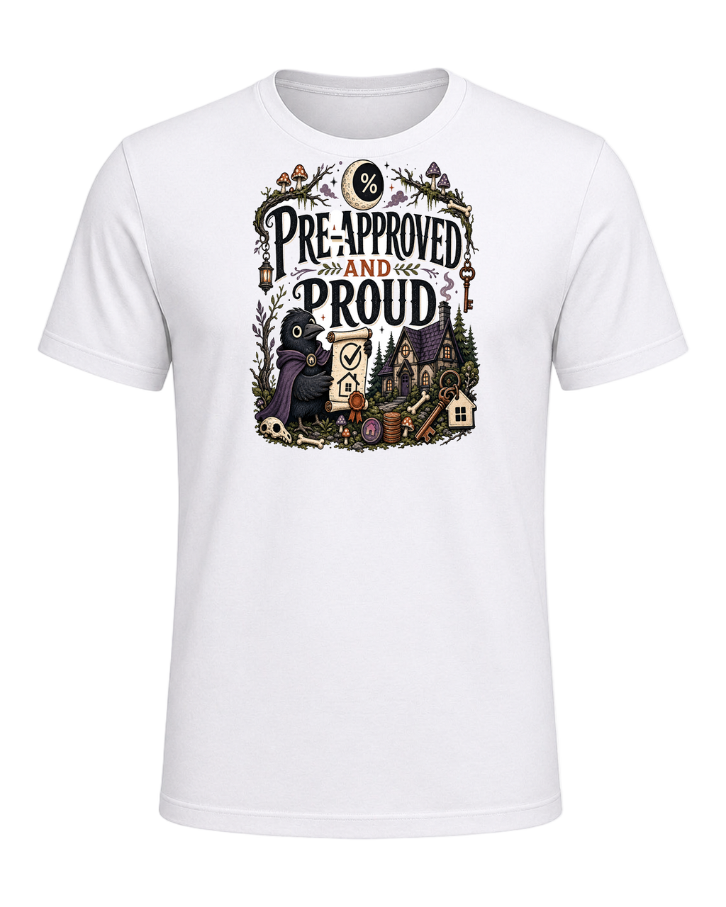 PRE-APPROVED AND PROUD — White