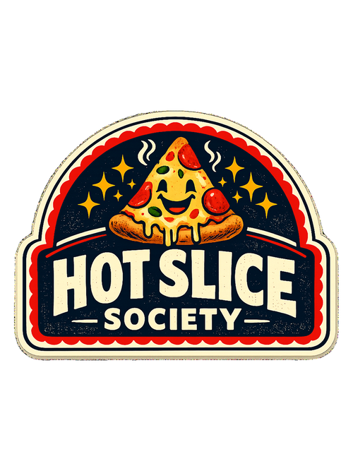 A bold retro pizza-club tee for anyone proudly living the hot slice lifestyle.
