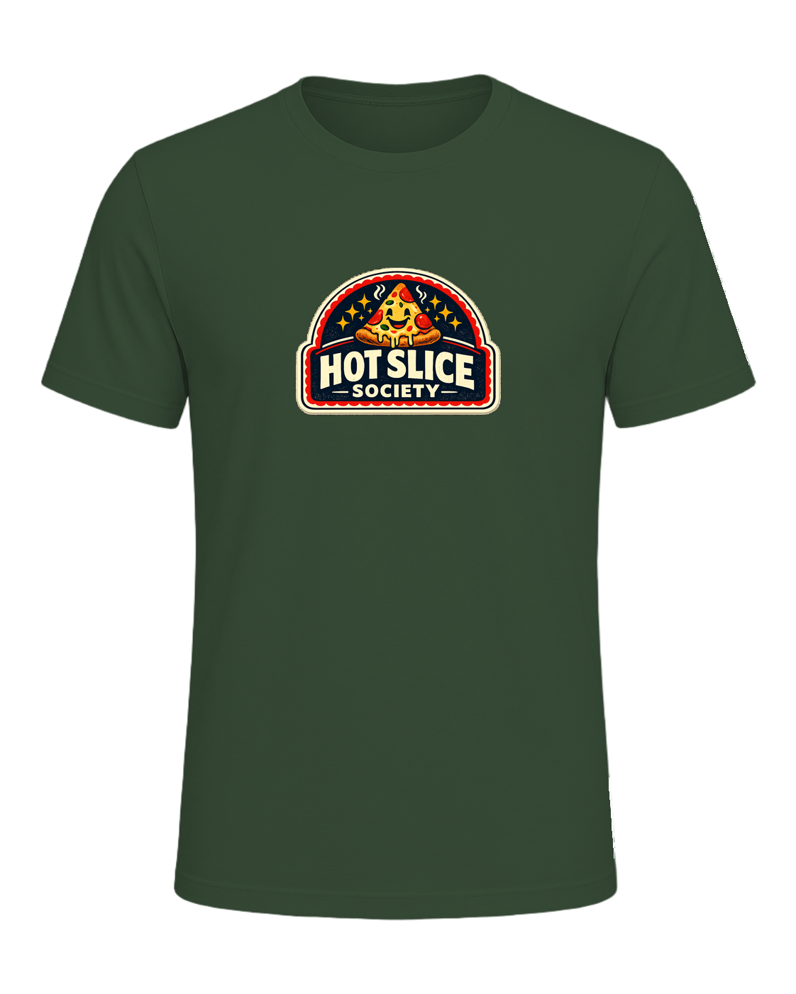 A bold retro pizza-club tee for anyone proudly living the hot slice lifestyle. — Heather Forest