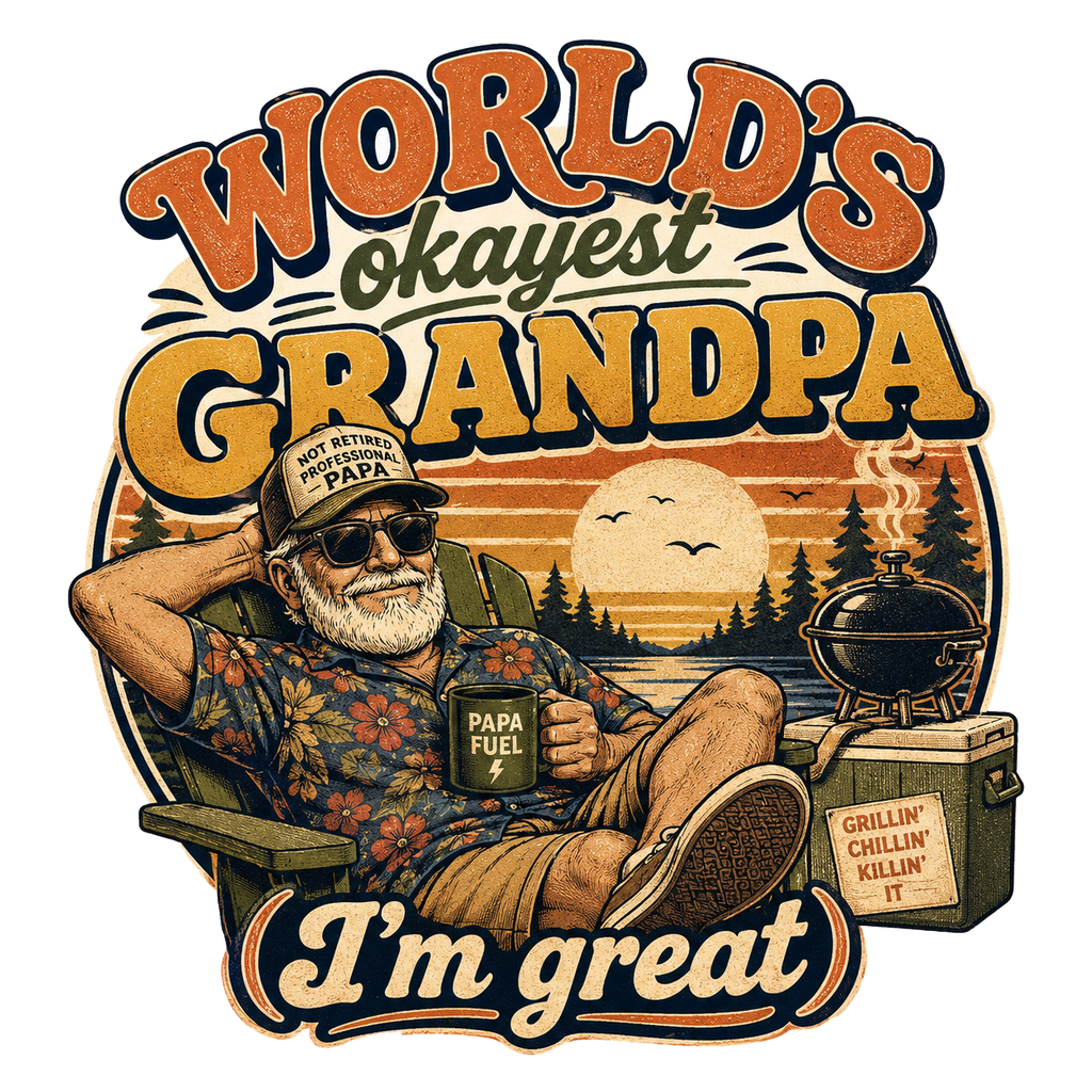 World's okayest grandpa (I'm great)