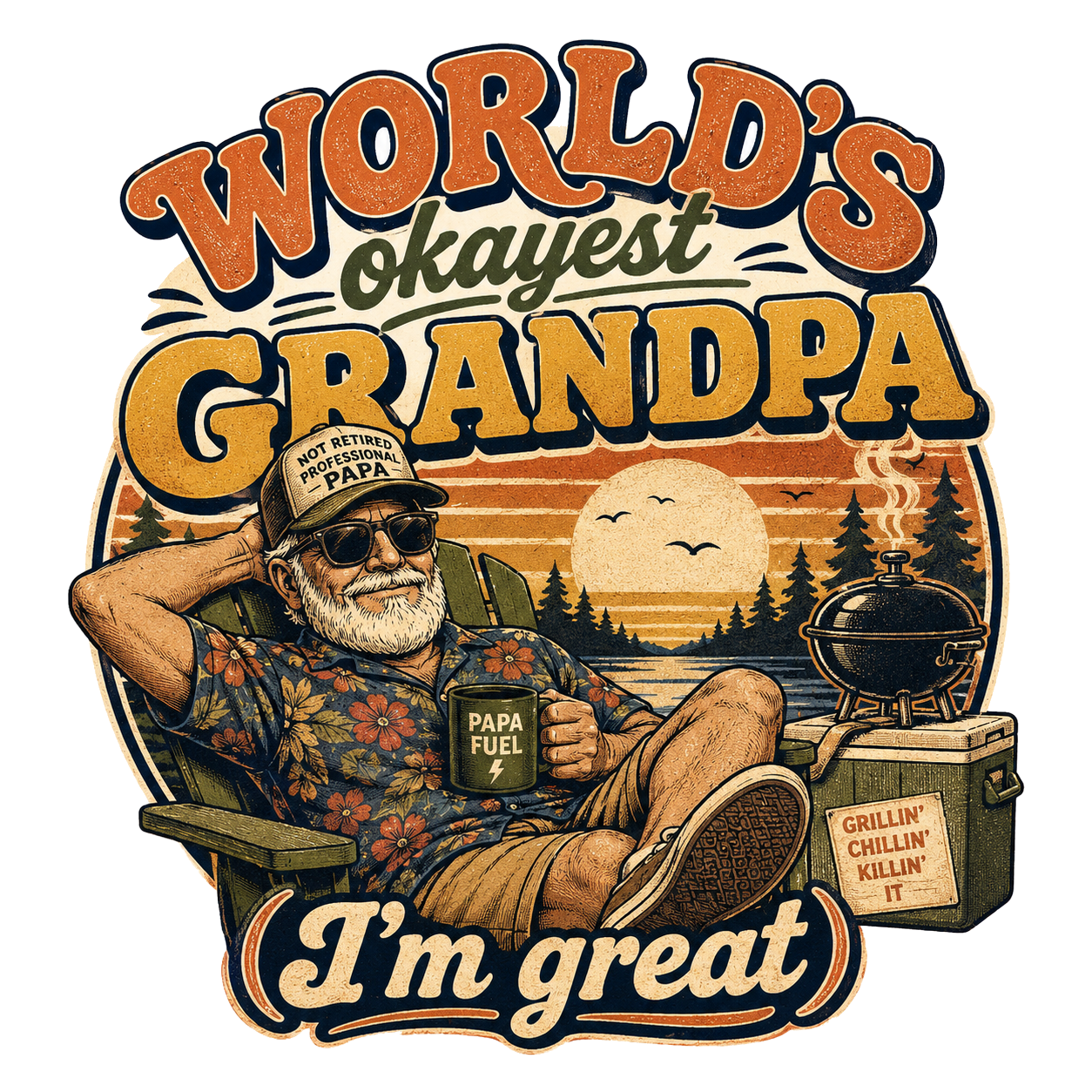 World's okayest grandpa (I'm great)