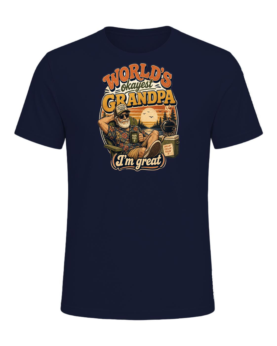 World's okayest grandpa (I'm great) — Navy
