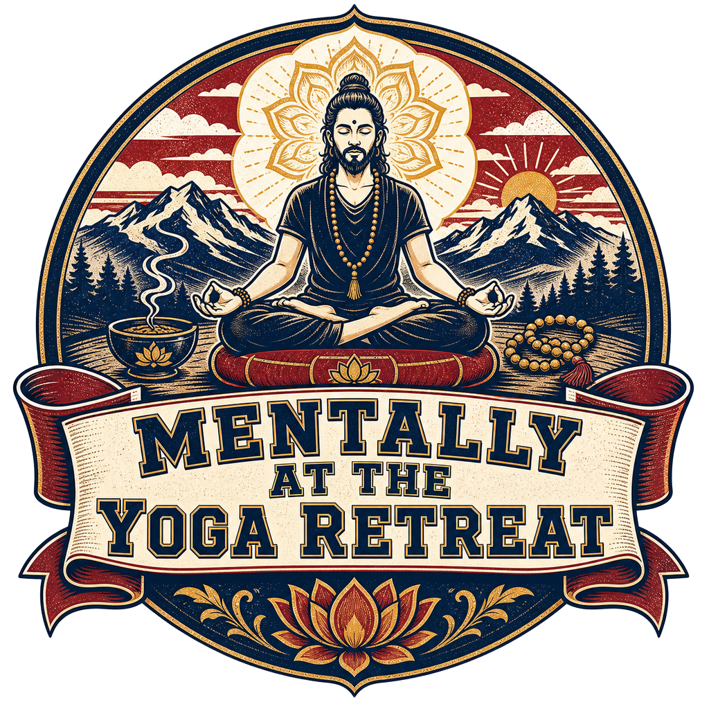 MENTALLY AT THE YOGA RETREAT