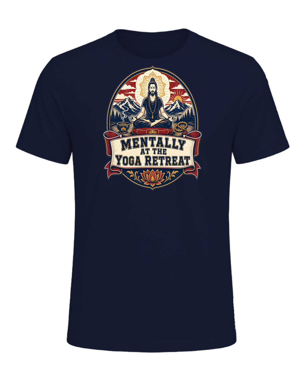 MENTALLY AT THE YOGA RETREAT — Navy
