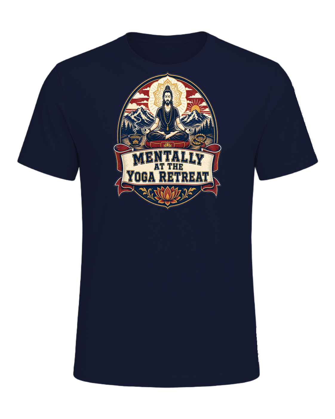 MENTALLY AT THE YOGA RETREAT — Navy