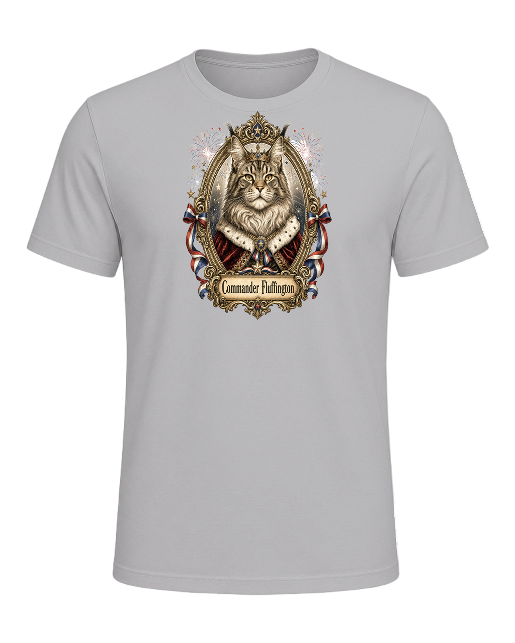 Maine Coon Royalty — Athletic Heather