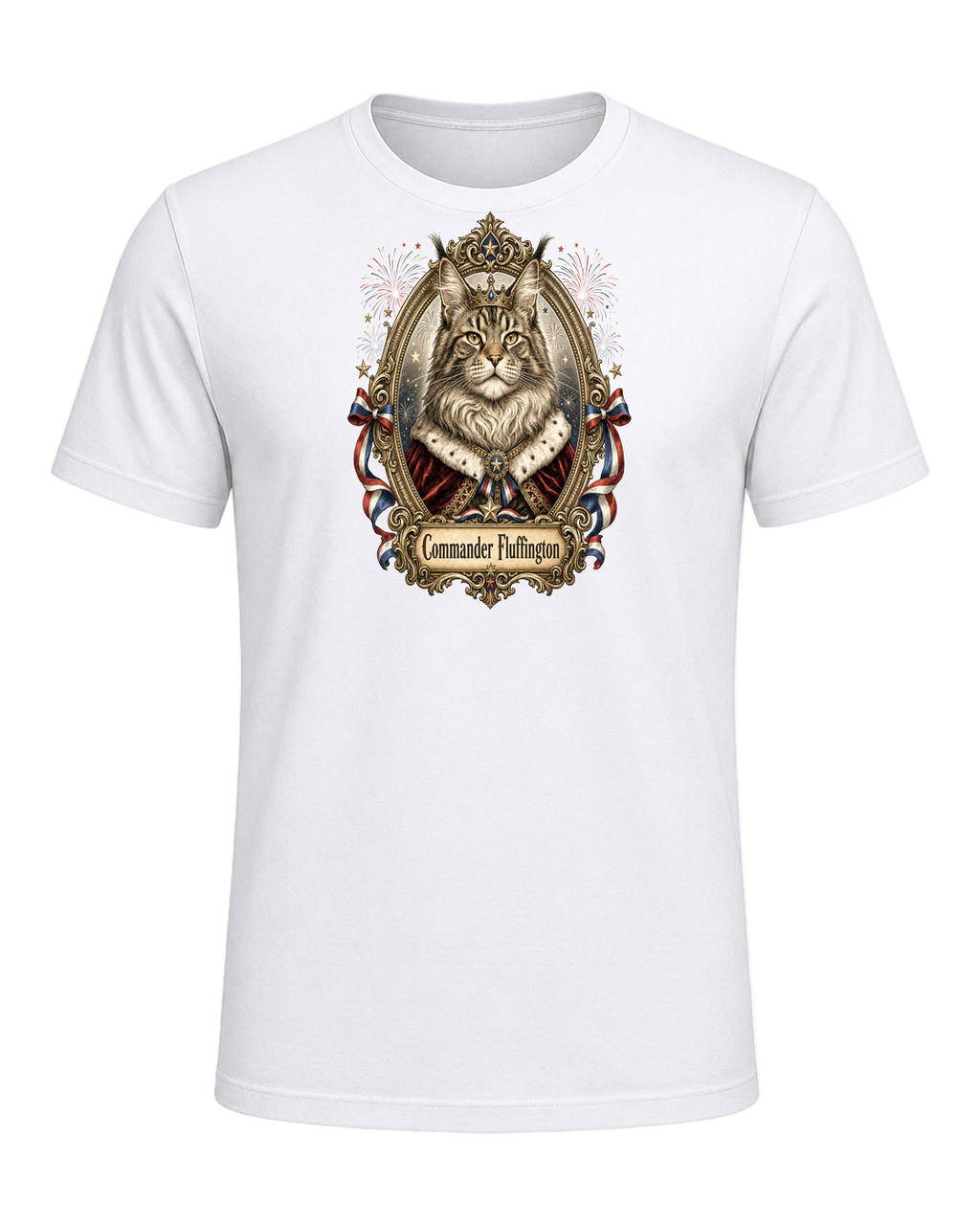 Maine Coon Royalty — White