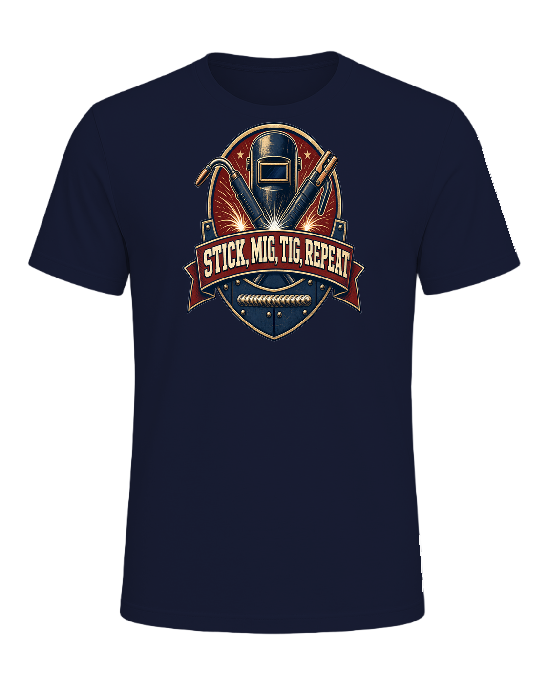 STICK, MIG, TIG, REPEAT — Navy