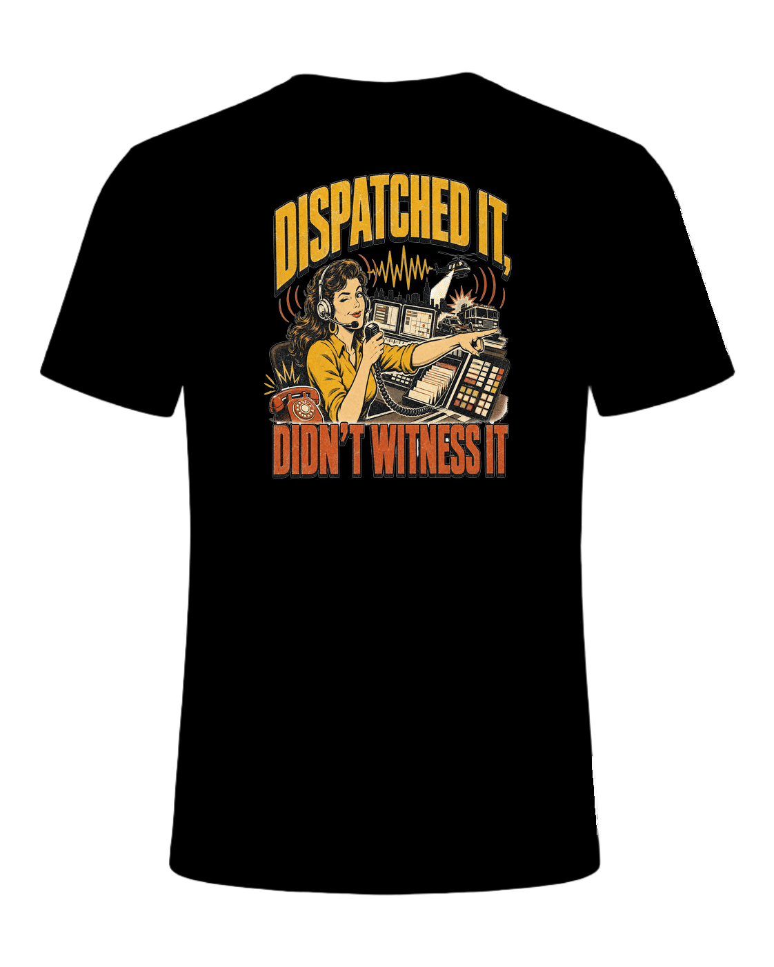 Dispatched it, didn't witness it — Black