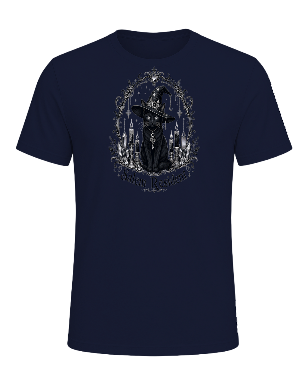 Black Cat Witch — Navy