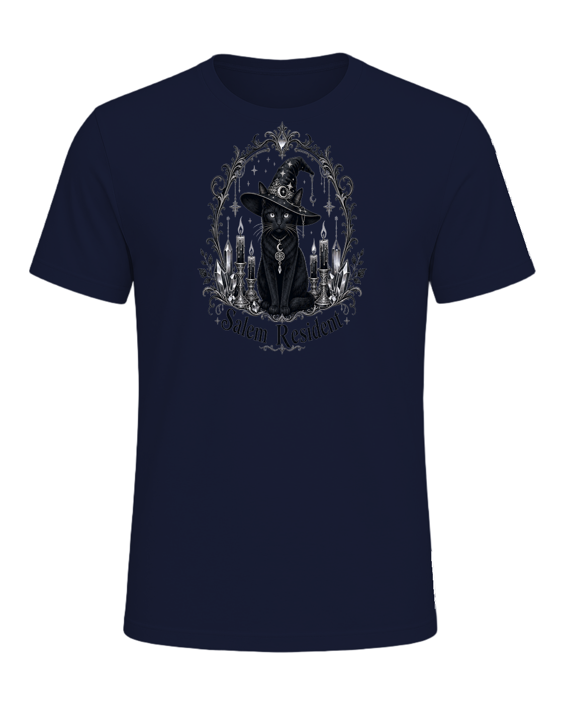 Black Cat Witch — Navy
