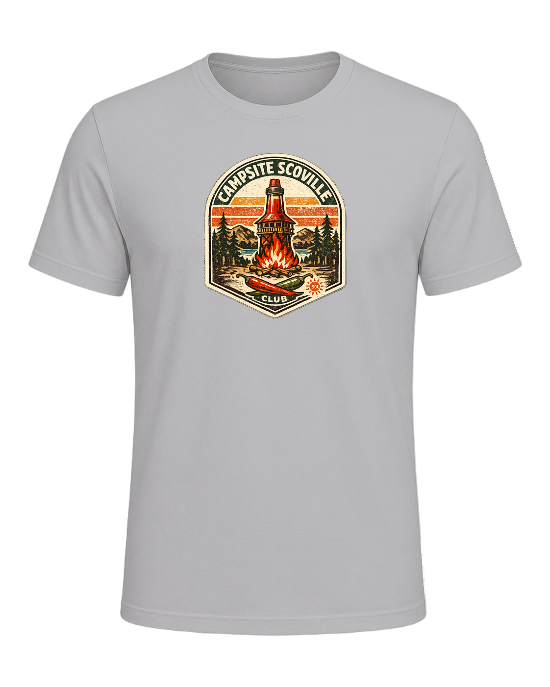 Campsite Scoville Club Tee — Athletic Heather