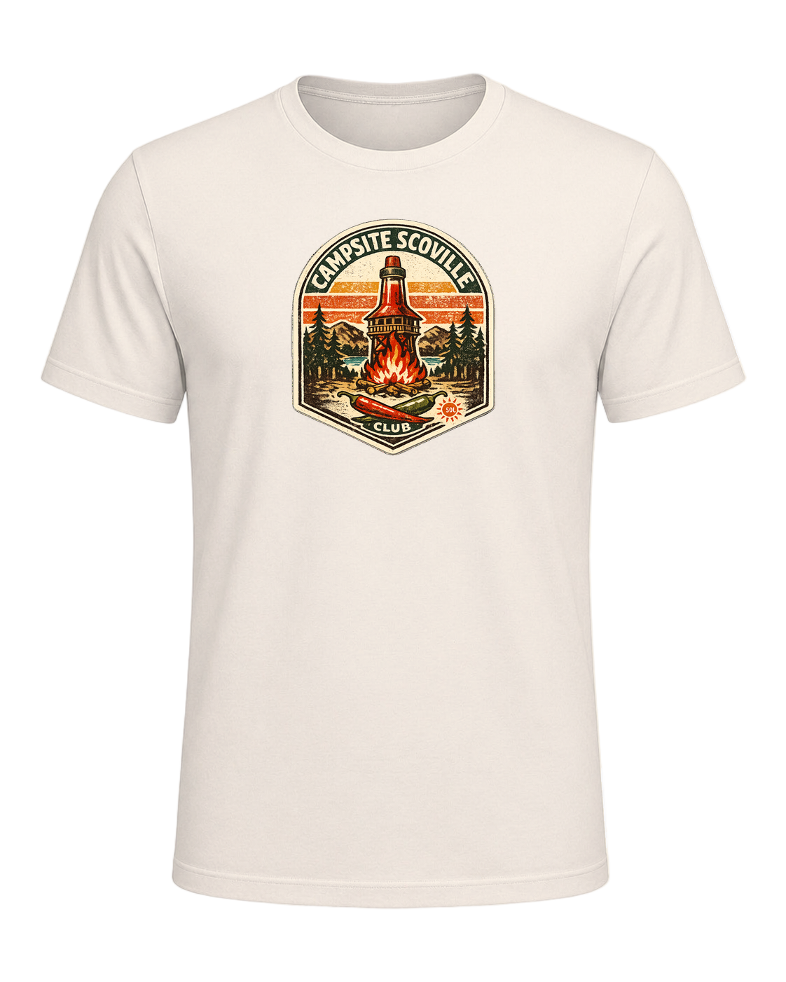 Campsite Scoville Club Tee — Natural