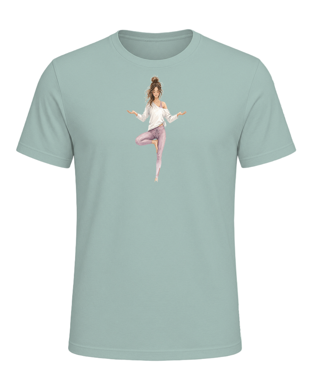 Yoga Mom — Dusty Blue