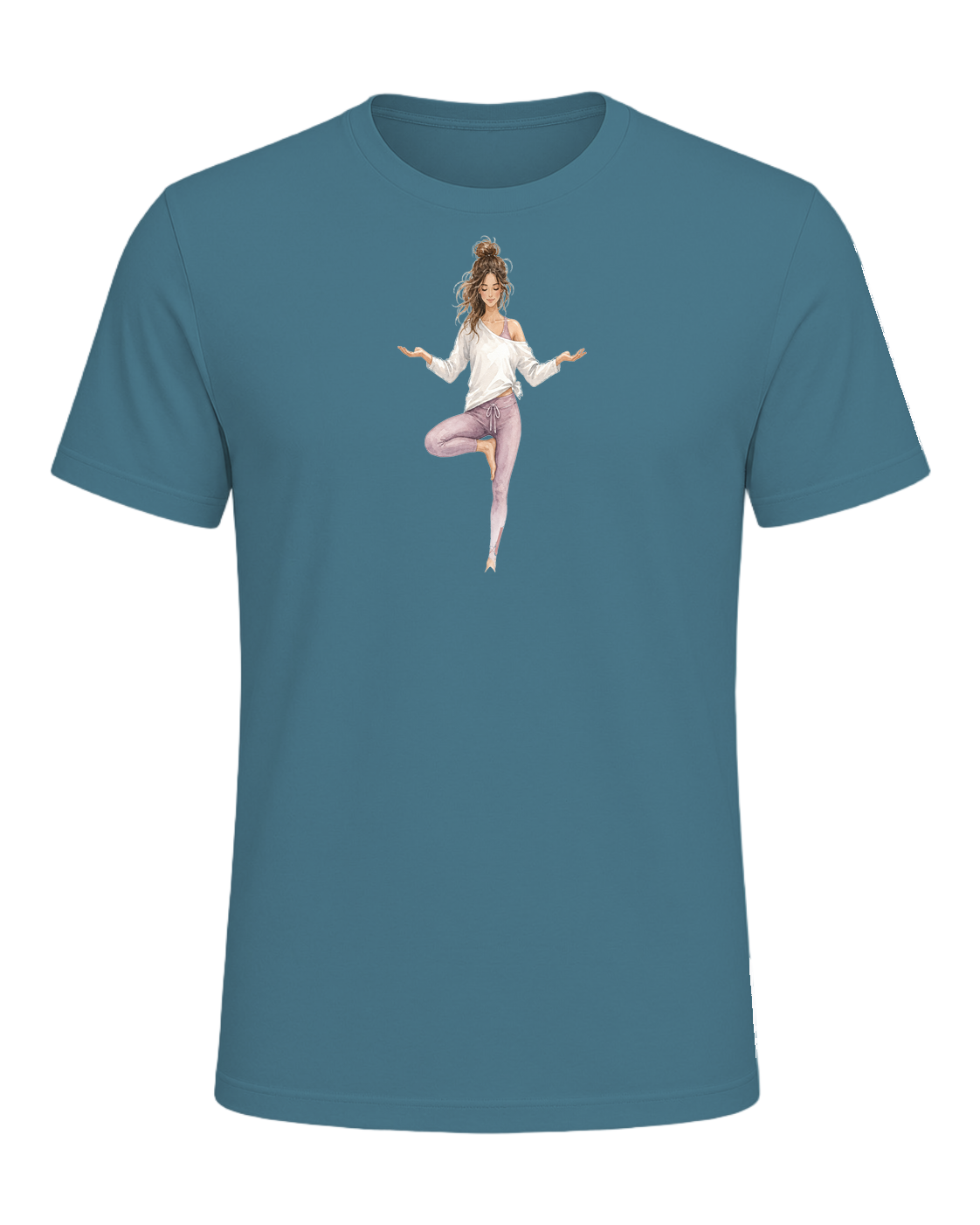 Yoga Mom — Heather Deep Teal