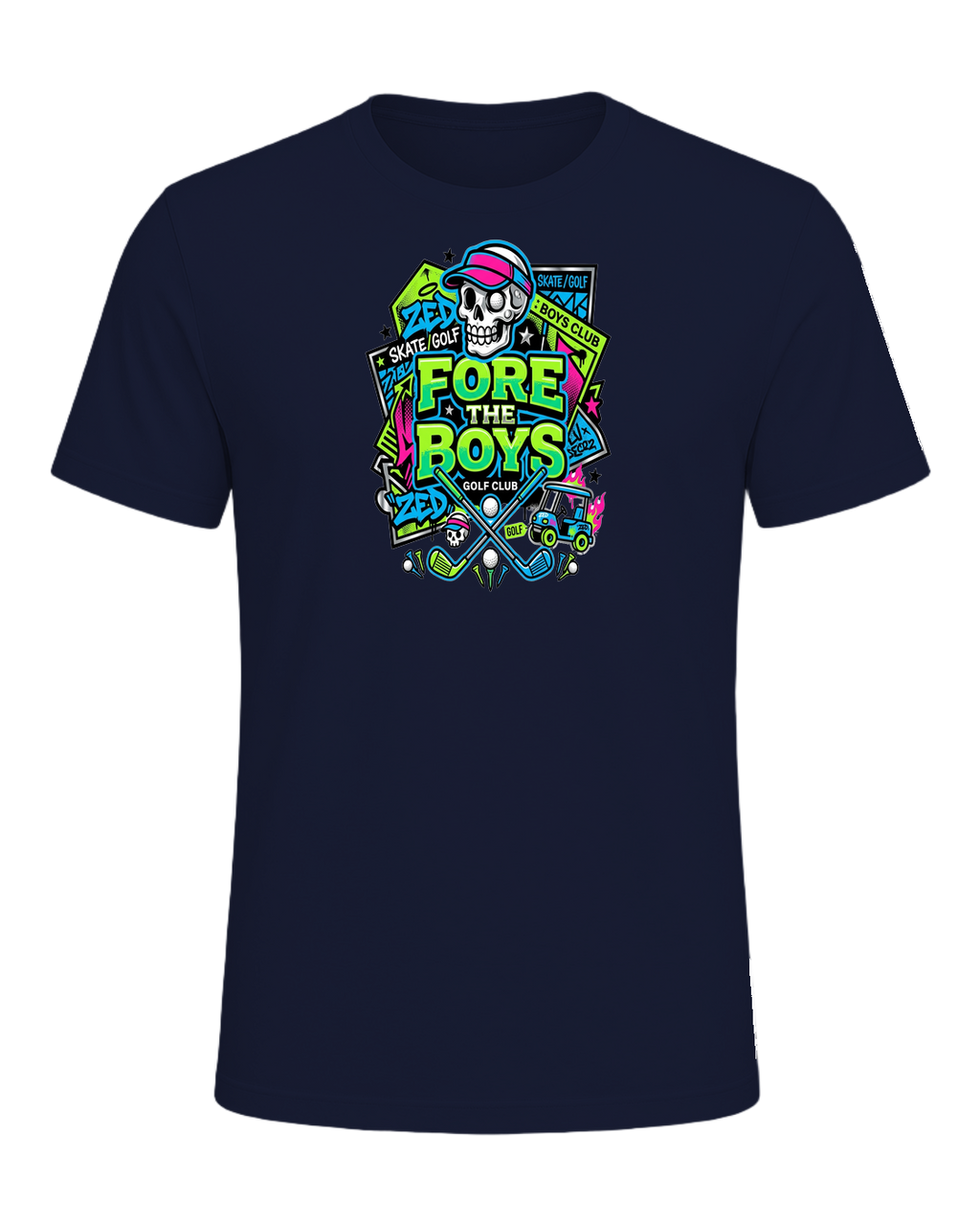 FORE THE BOYS — Navy