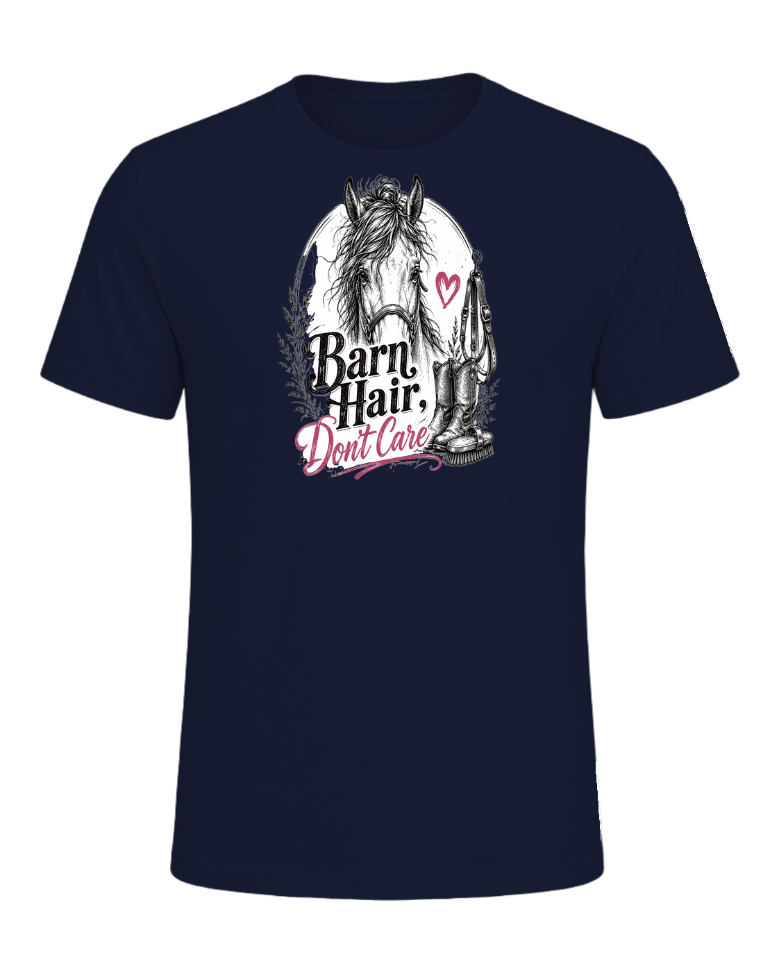 Barn Hair, Don't Care — Navy