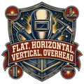 FLAT, HORIZONTAL, VERTICAL, OVERHEAD