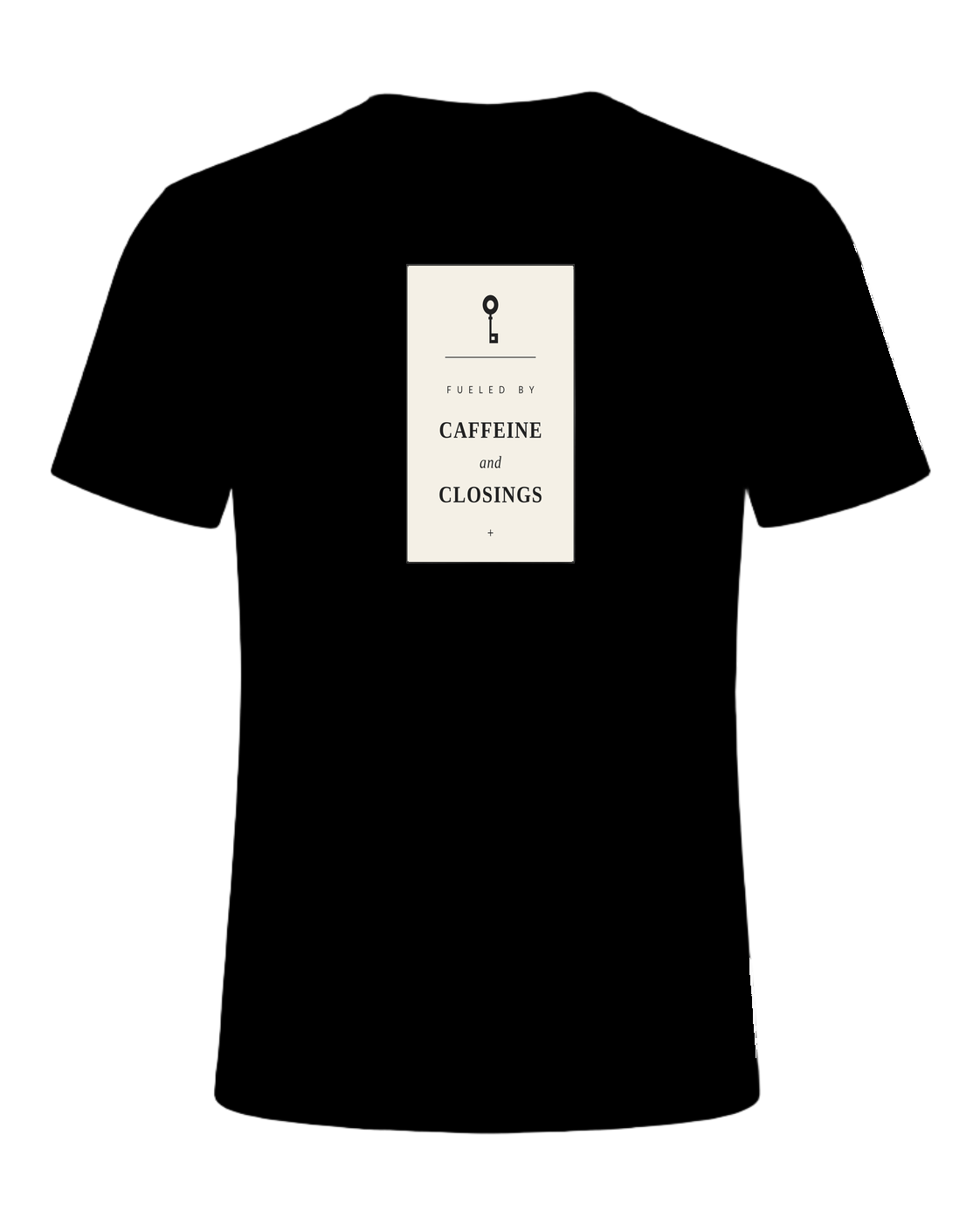 FUELED BY CAFFEINE AND CLOSINGS — Black