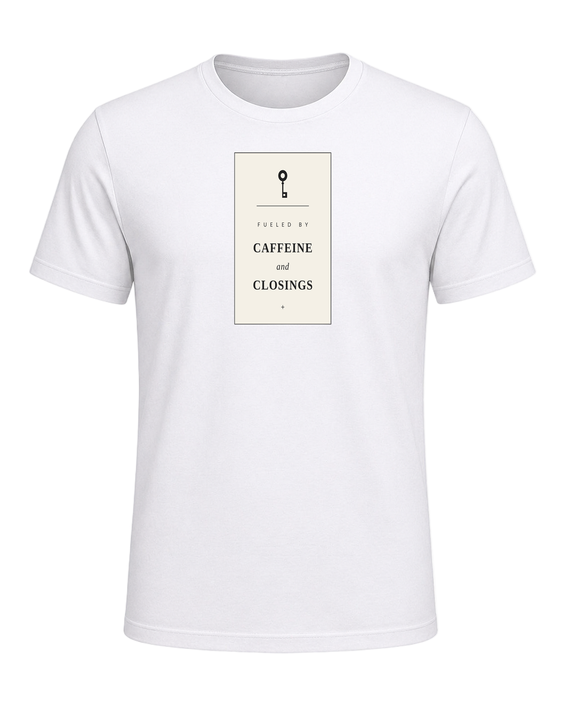 FUELED BY CAFFEINE AND CLOSINGS — White