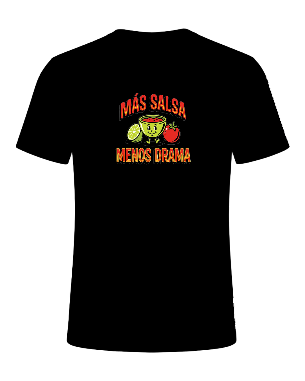 Más Salsa Menos Drama — Black