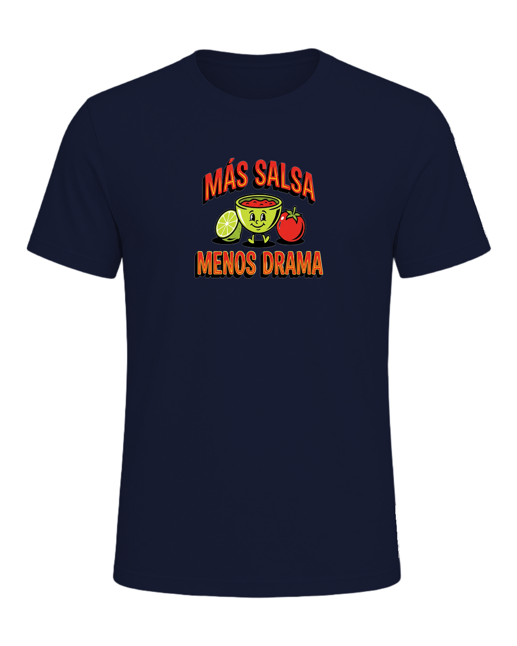 Más Salsa Menos Drama — Navy