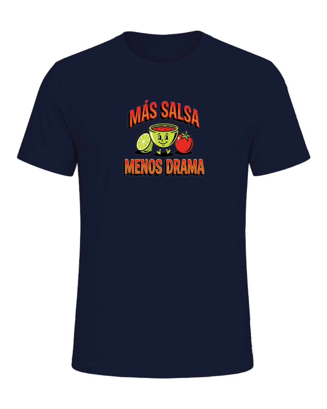 Más Salsa Menos Drama — Navy