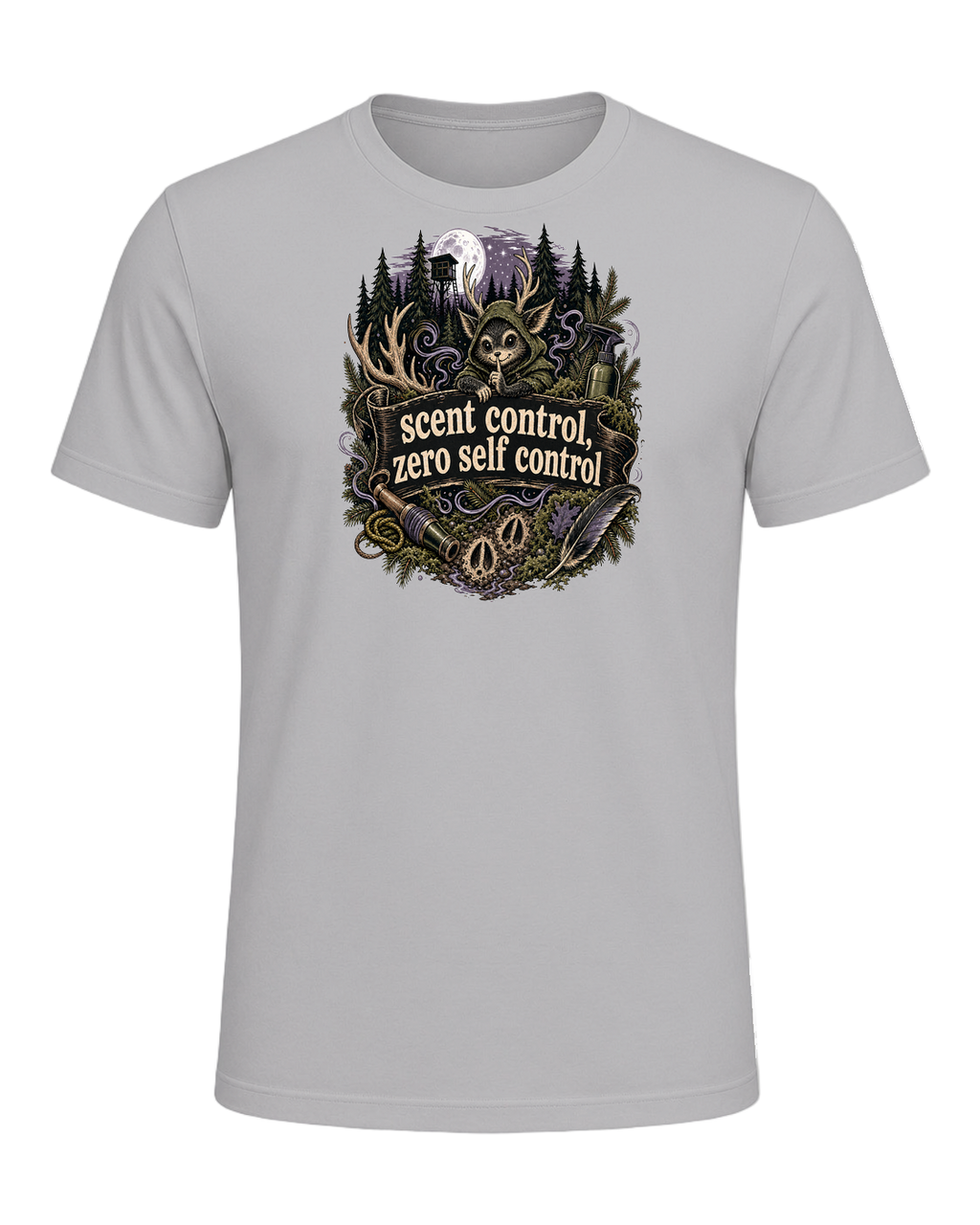 scent control, zero self control — Athletic Heather