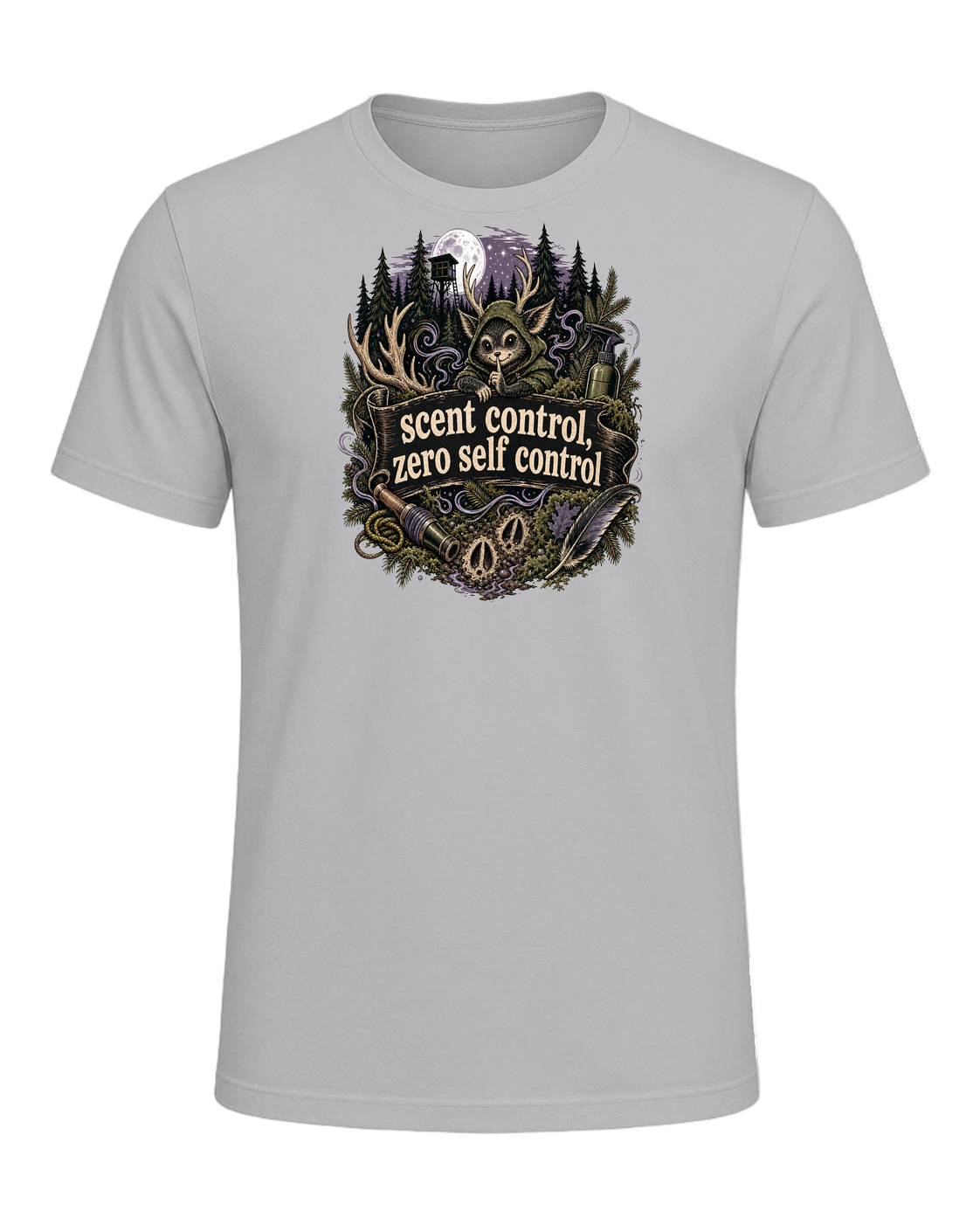 scent control, zero self control — Athletic Heather