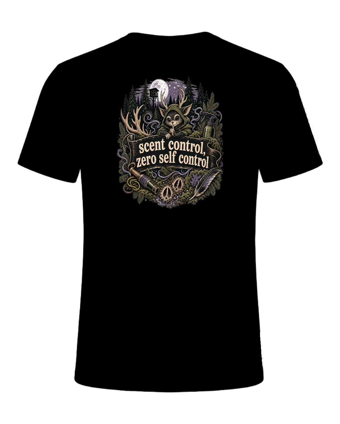 scent control, zero self control — Black
