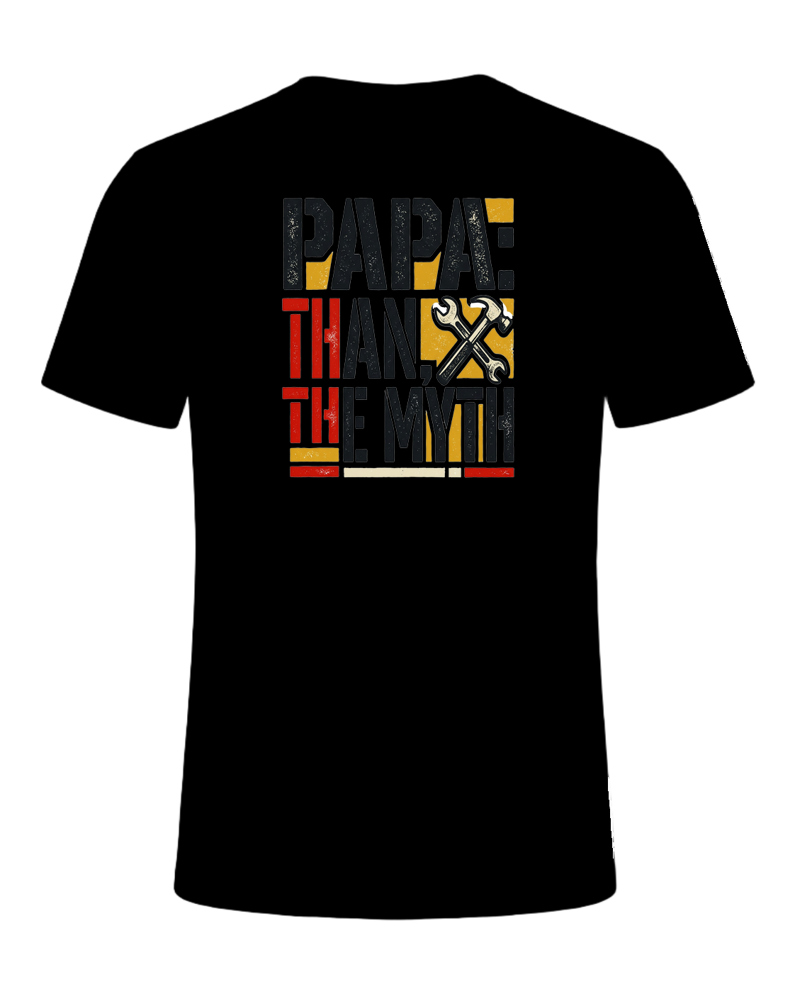PAPA: THE MAN, THE MYTH — Black