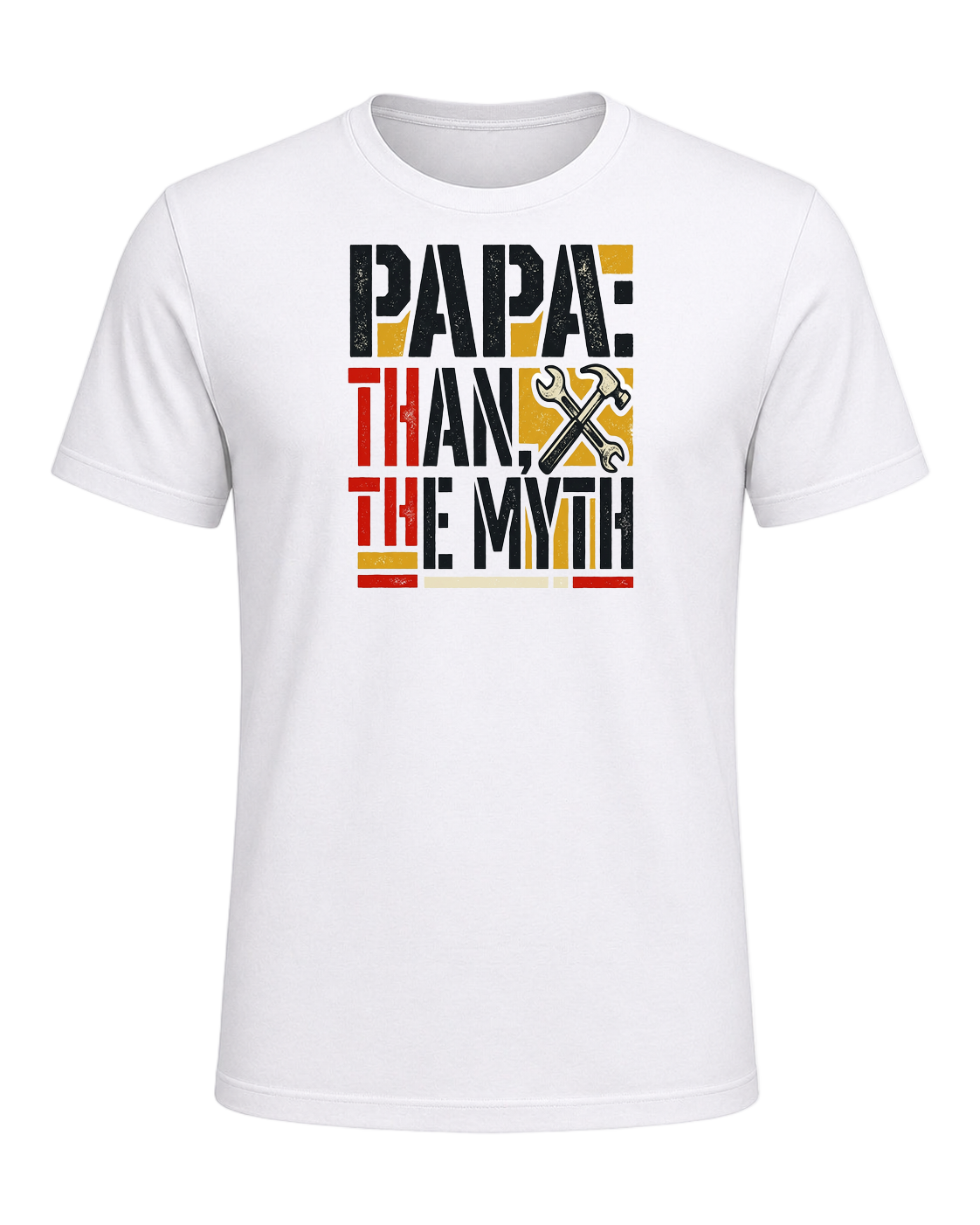 PAPA: THE MAN, THE MYTH — White