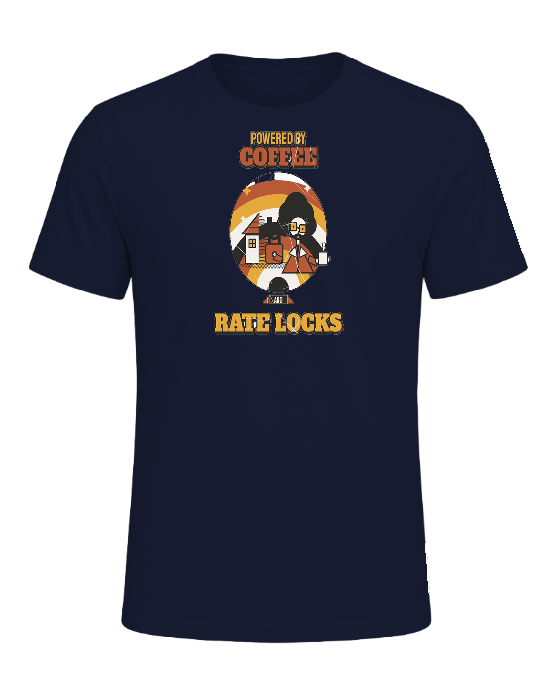 POWERED BY COFFEE AND RATE LOCKS — Navy