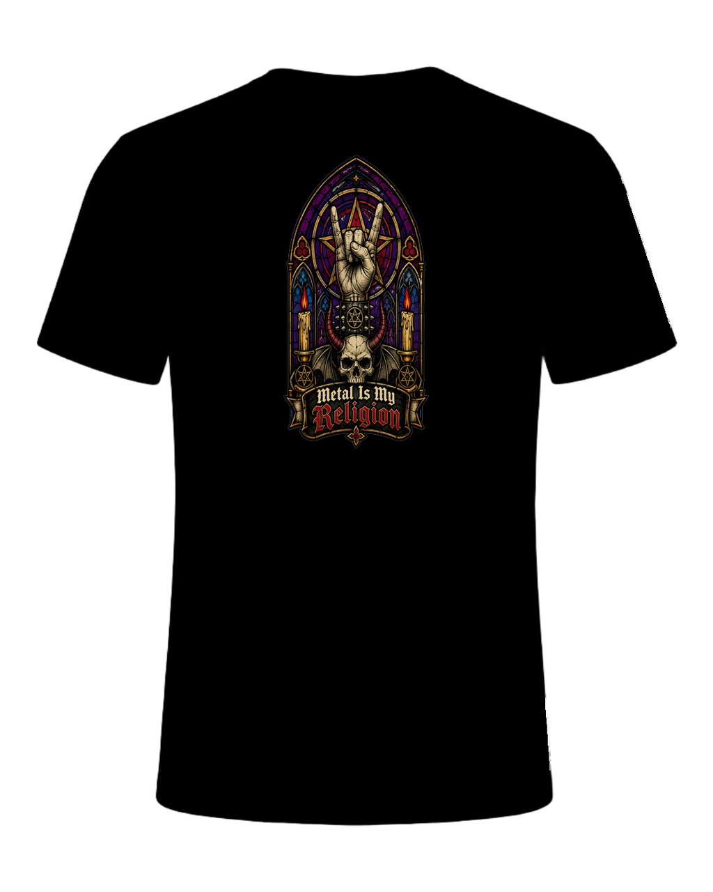 Metal Head Identity — Black