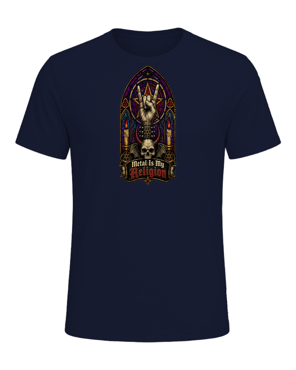 Metal Head Identity — Navy