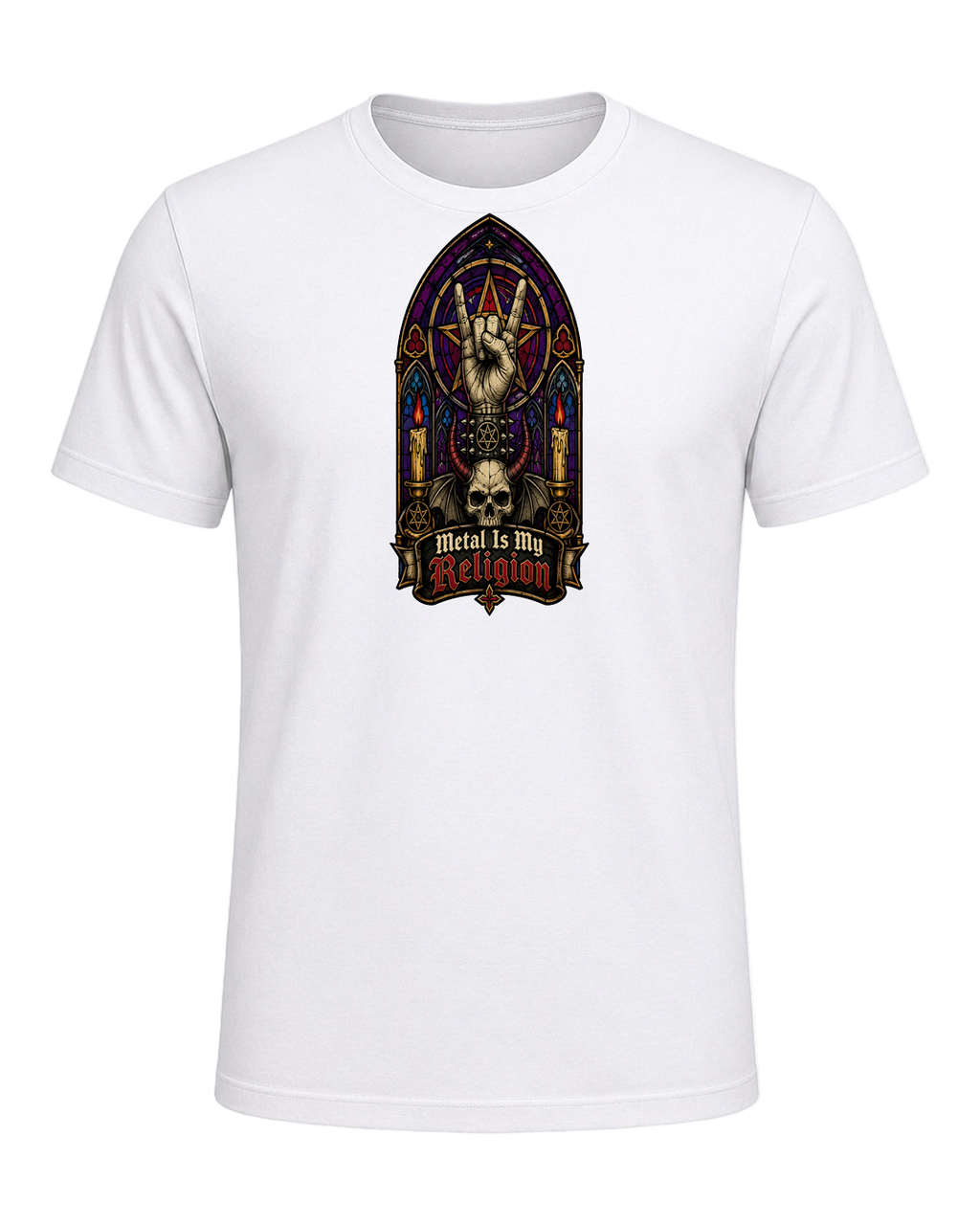 Metal Head Identity — White