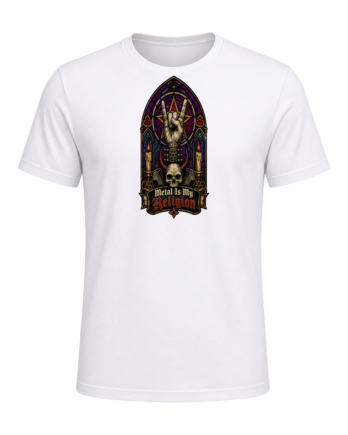 Metal Head Identity — White