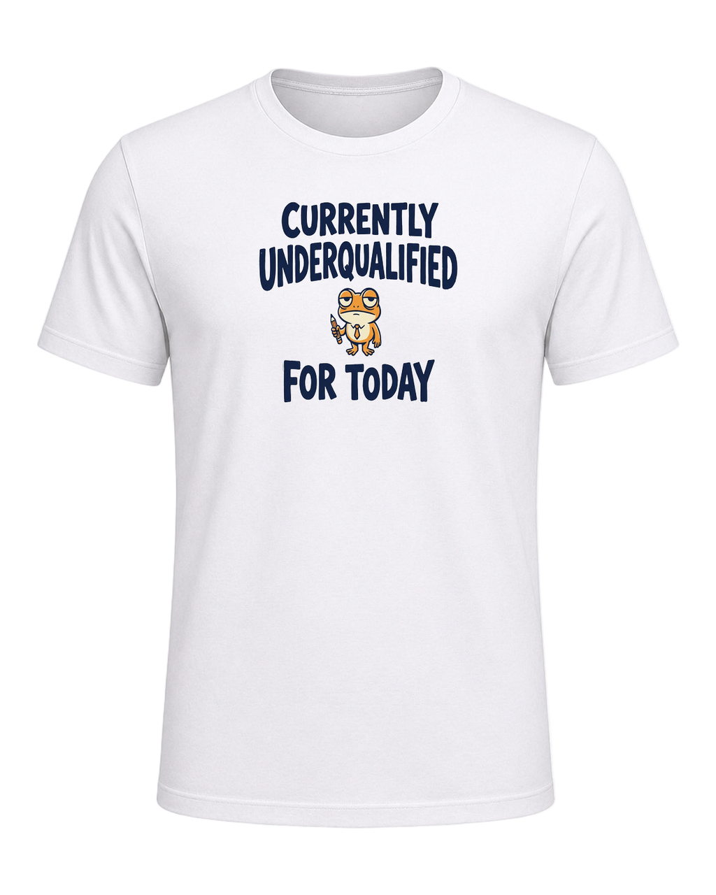 CURRENTLY UNDERQUALIFIED FOR TODAY — White