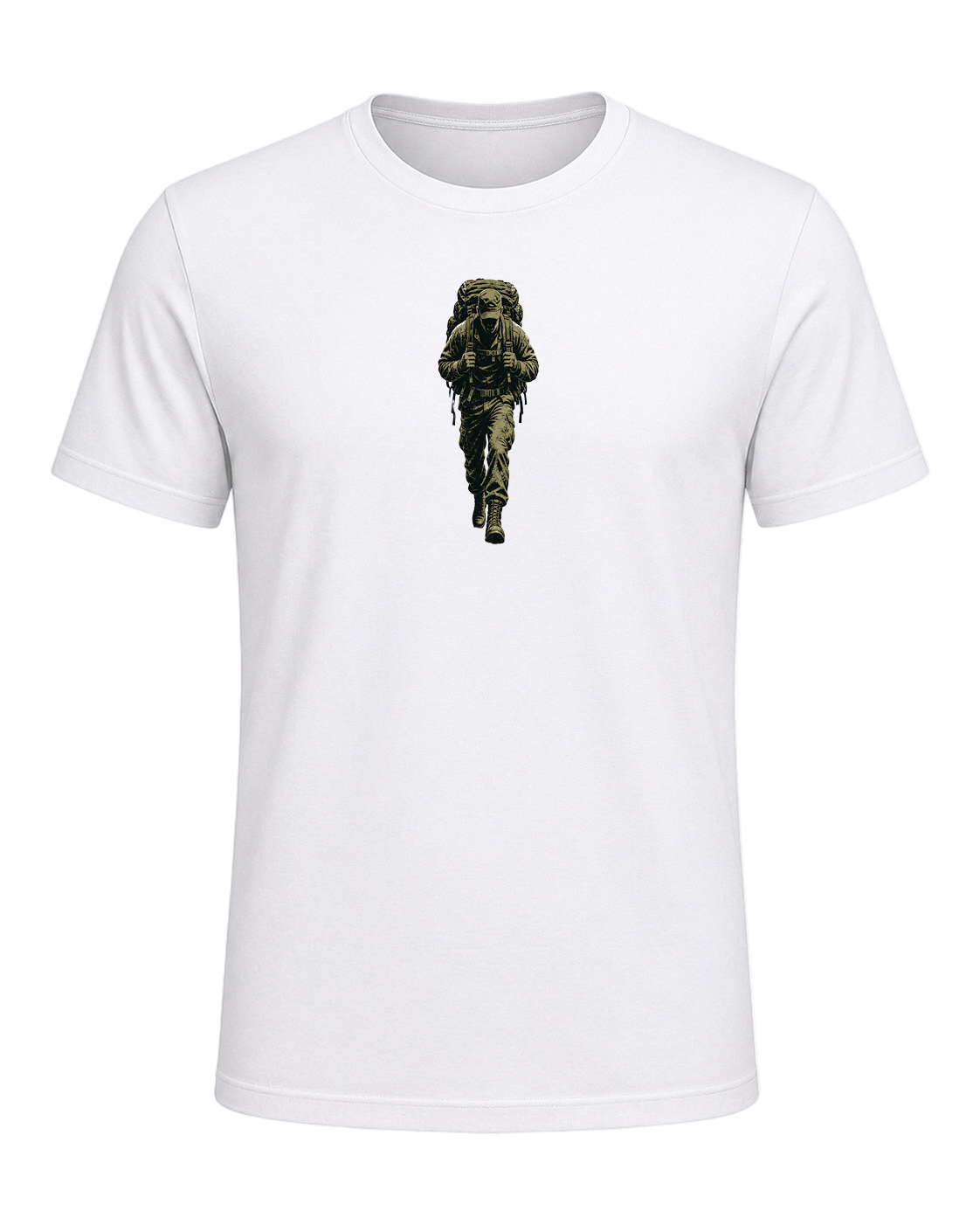 Rucking (Military Fitness) — White