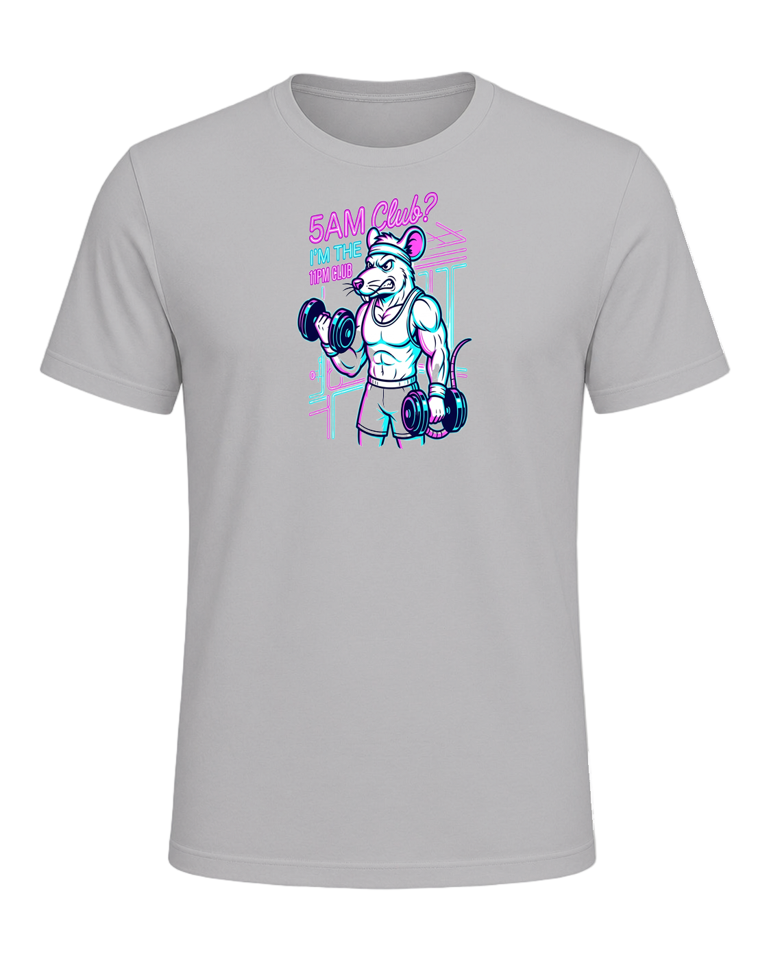 Gym Rat Night Owl — Athletic Heather