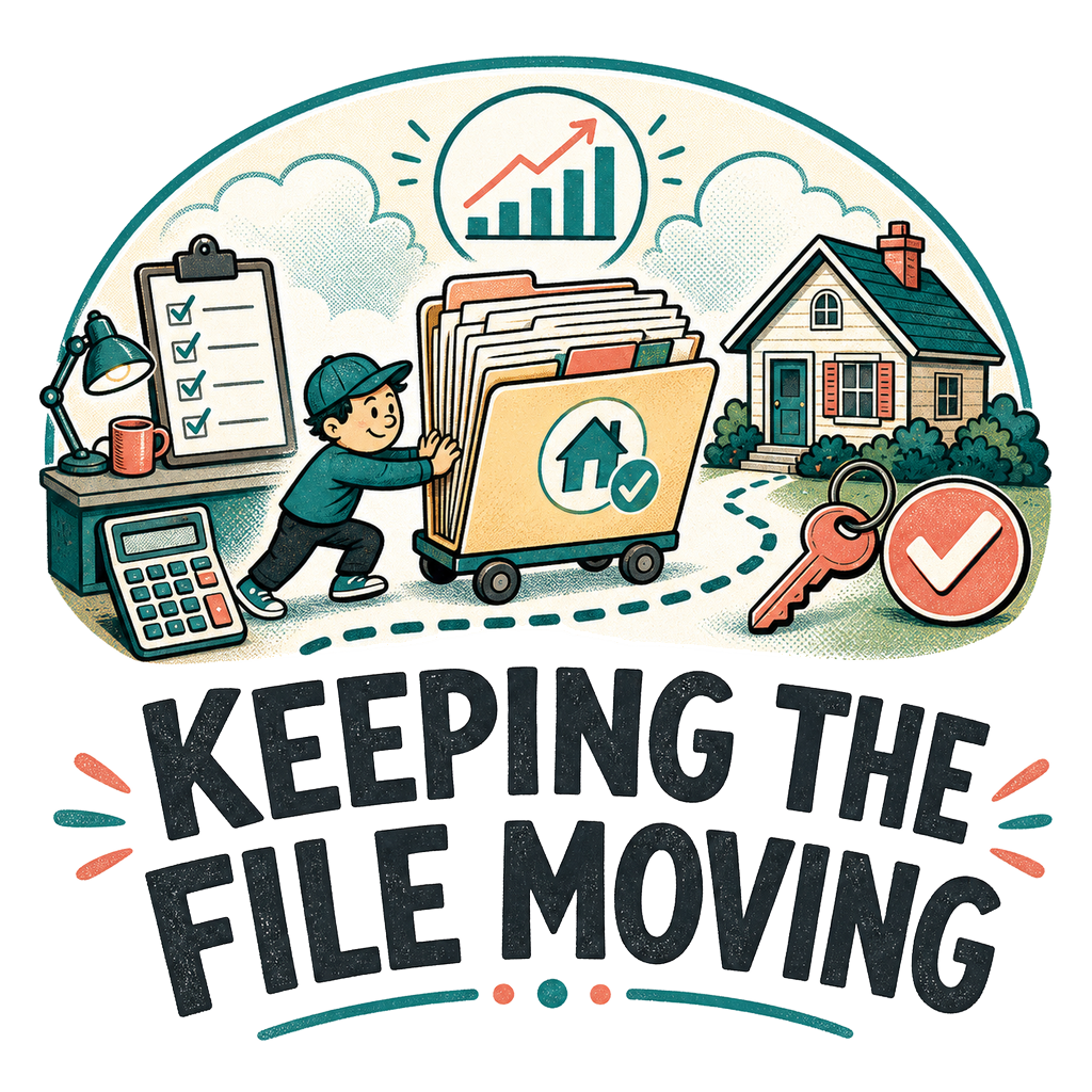 KEEPING THE FILE MOVING