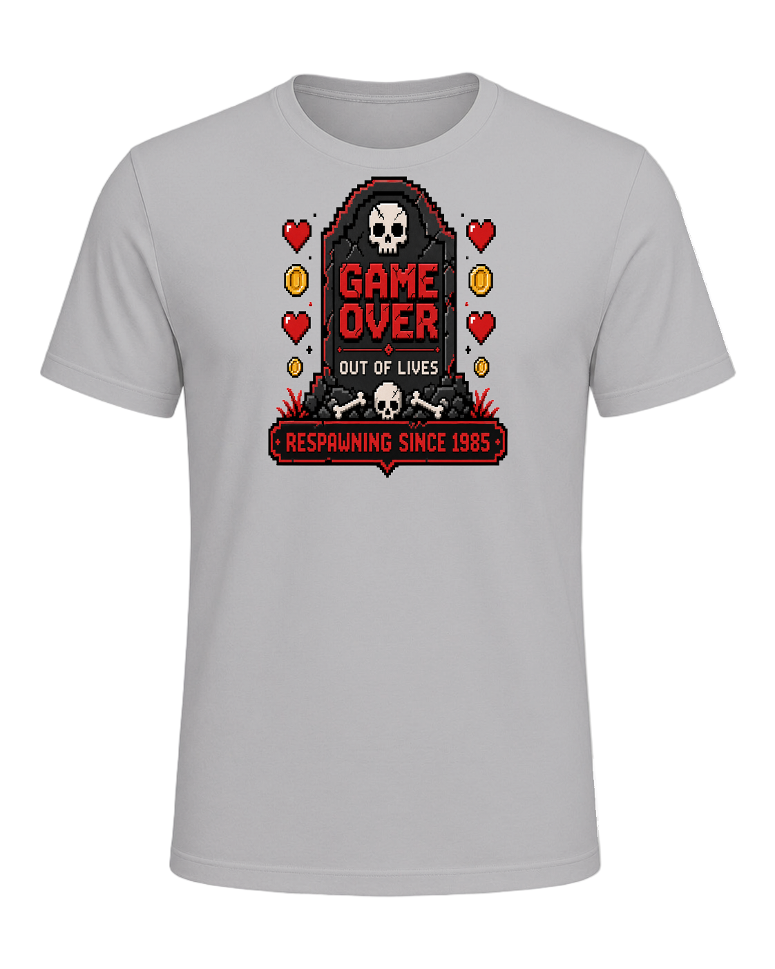 Game Over Humor — Athletic Heather