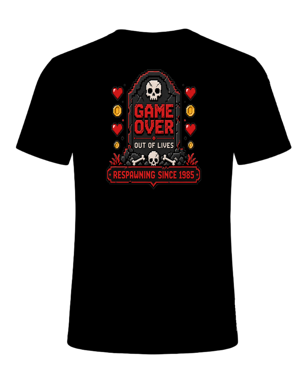 Game Over Humor — Black