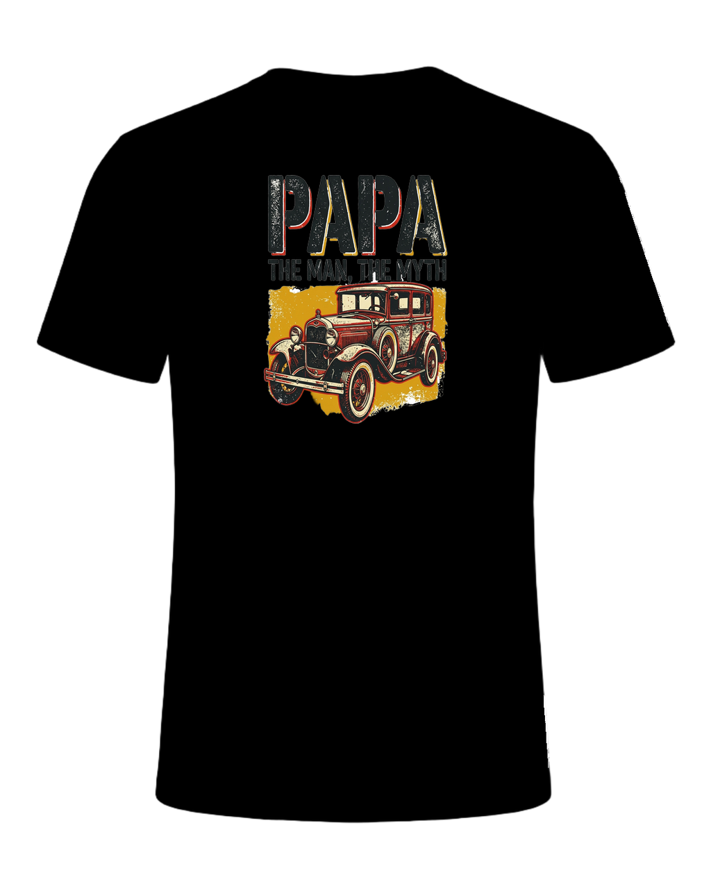PAPA: THE MAN, THE MYTH — Black