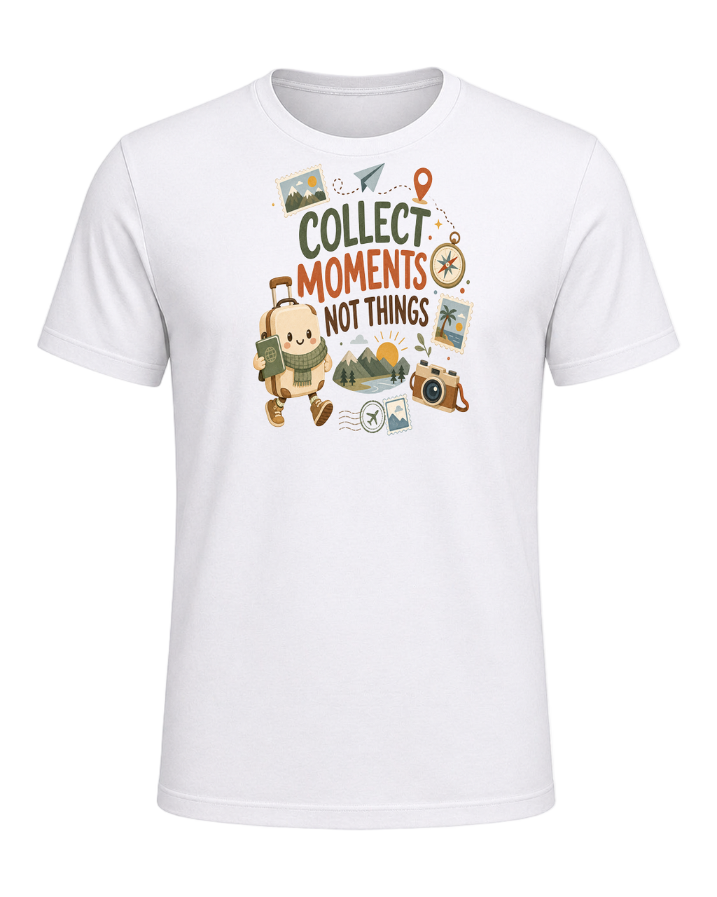 COLLECT MOMENTS NOT THINGS — White