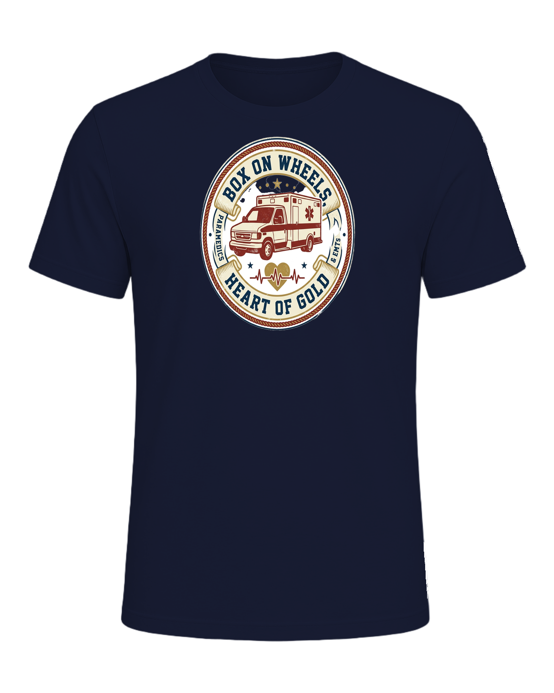 Box on wheels, heart of gold — Navy
