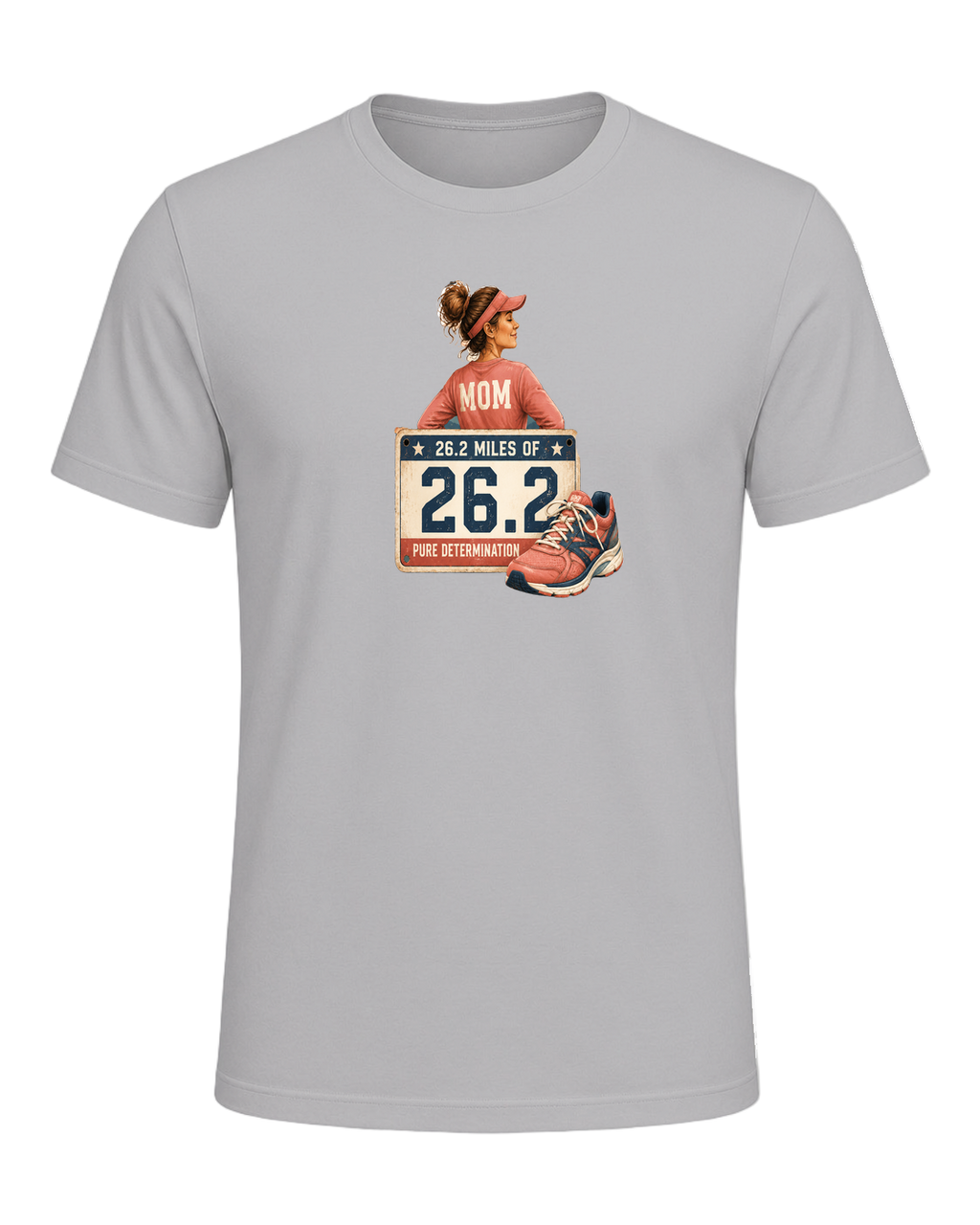 Marathon Mom — Athletic Heather