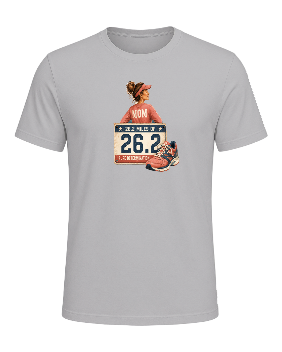 Marathon Mom — Athletic Heather