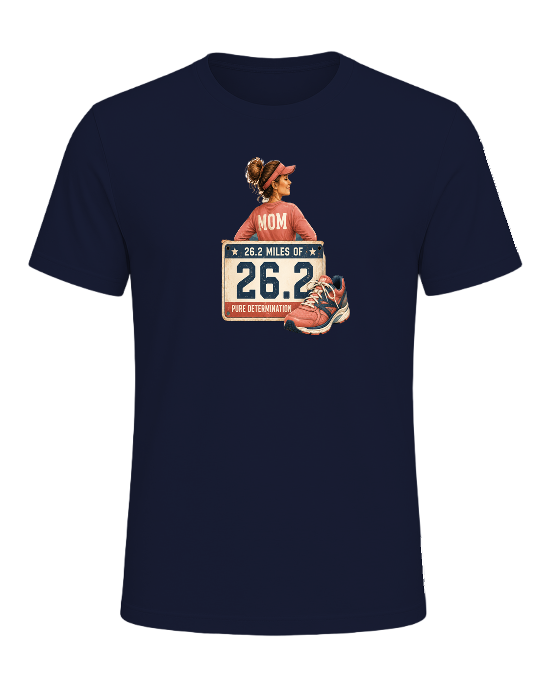 Marathon Mom — Navy