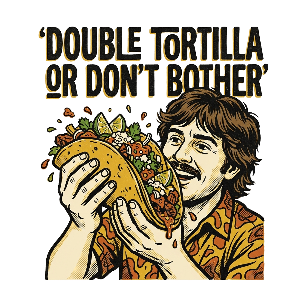 DOUBLE TORTILLA OR DON'T BOTHER